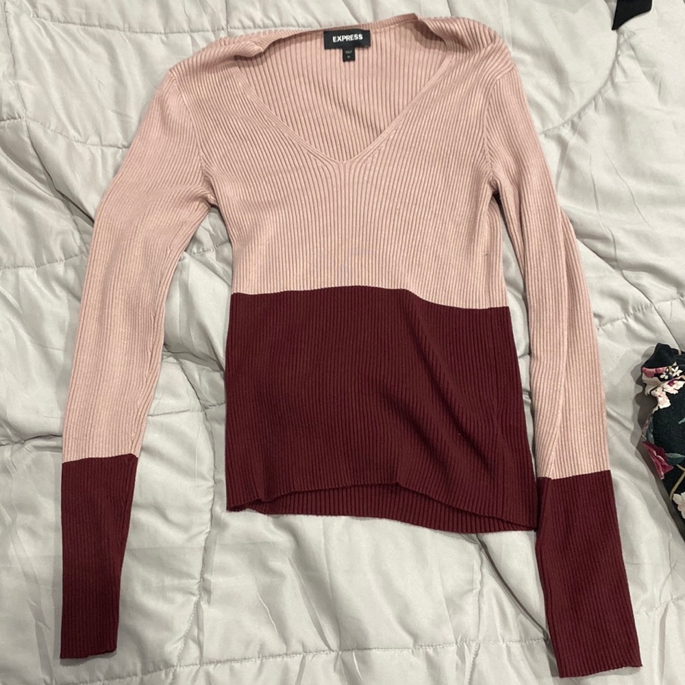 Express 2 tone sweater